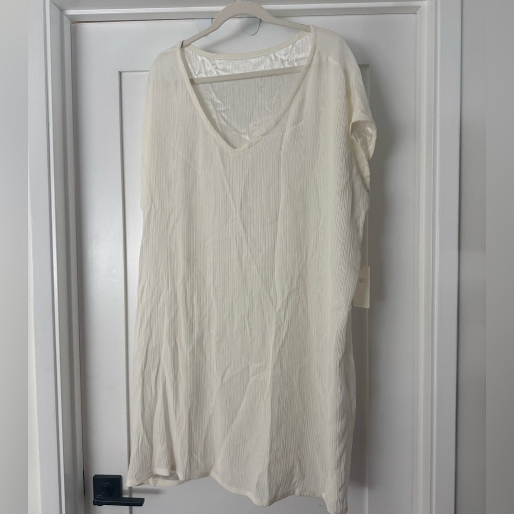 NWT Jesse Kamm Tunic Dress Coverup Rayon